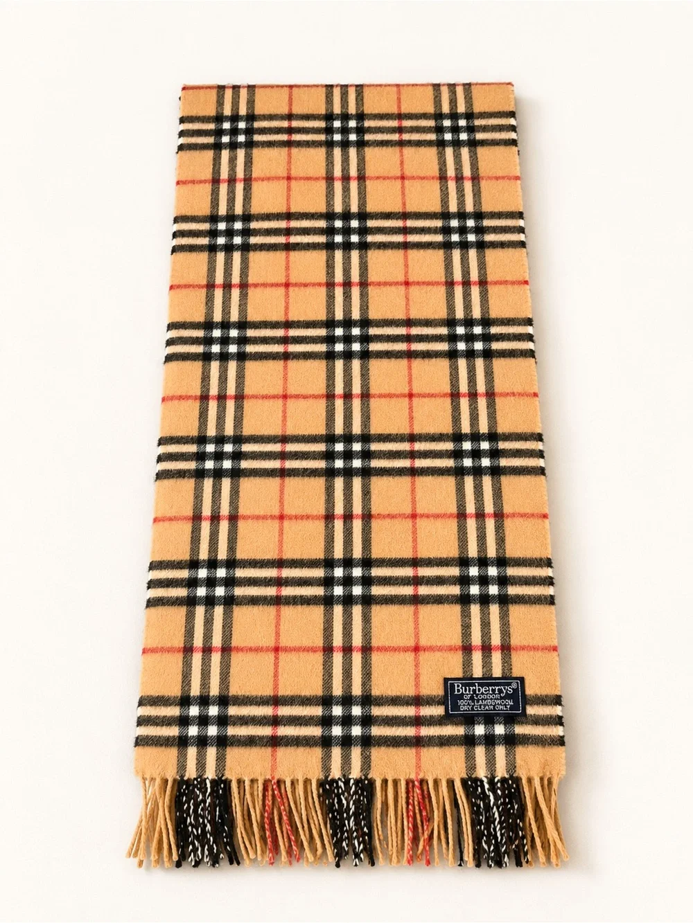 BURBERRYs Nova Check Scarf - VINTAGE - Picture 7 of 8